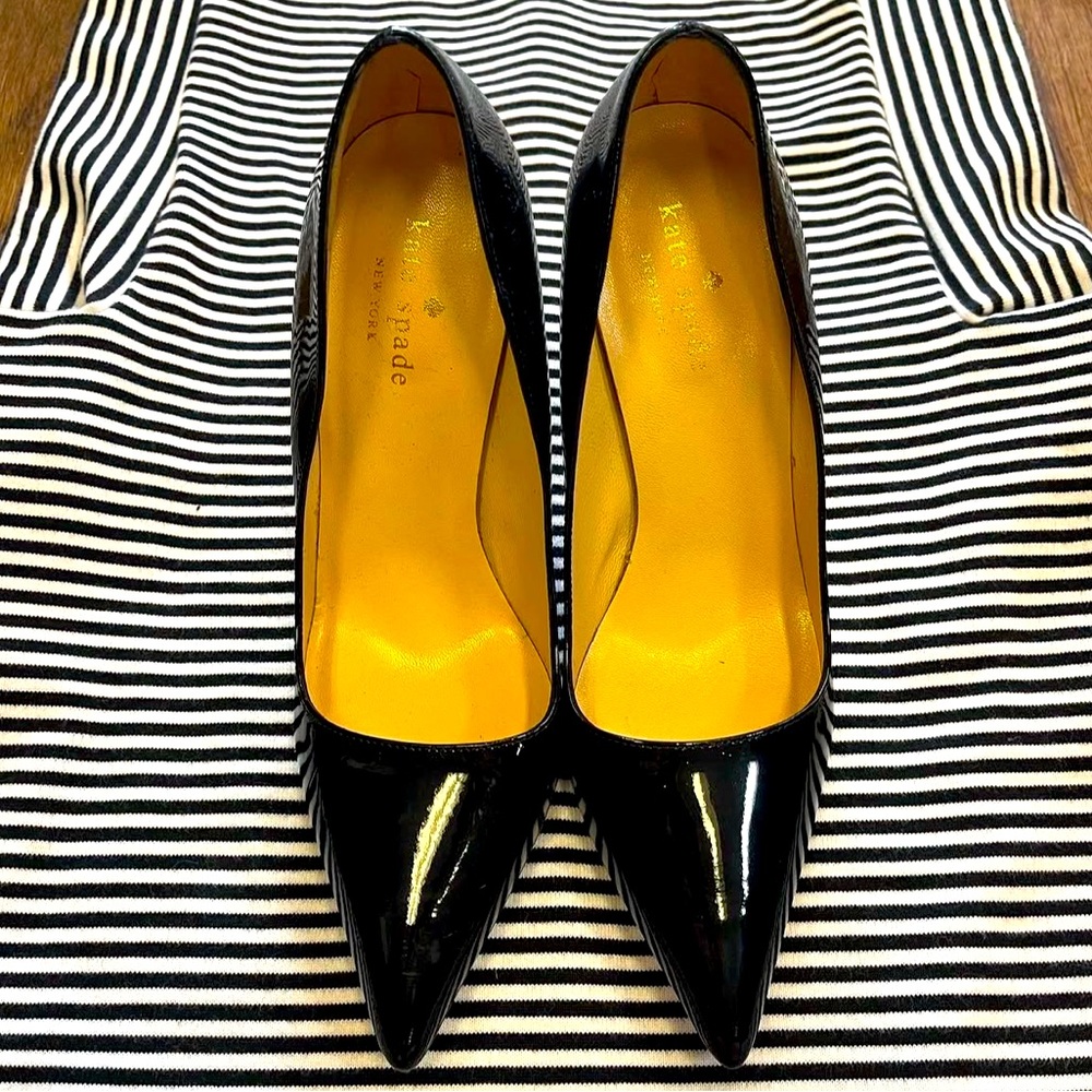 Kate Spade Shoes - Kate Spade Licorice Women's Parent Leather Pump